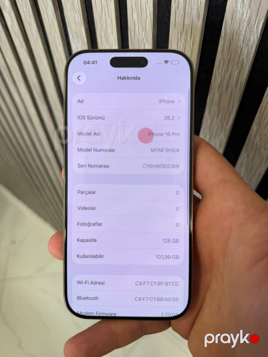 Apple iPhone 16 Pro Desert Titanium 128GB/8GB — Smartfonlar, Bakı (2)