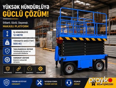 Qayçı səbət qaldırıcı R407A — Bakı