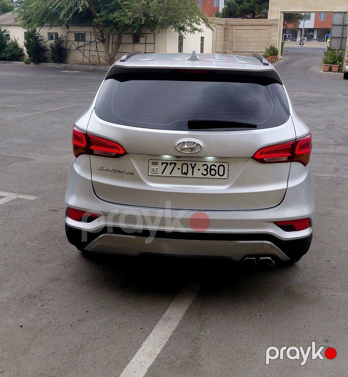 Hyundai Santa Fe, 2.0 L, 2017 il, 196 352 km — Avtomobillər, Bakı (2)