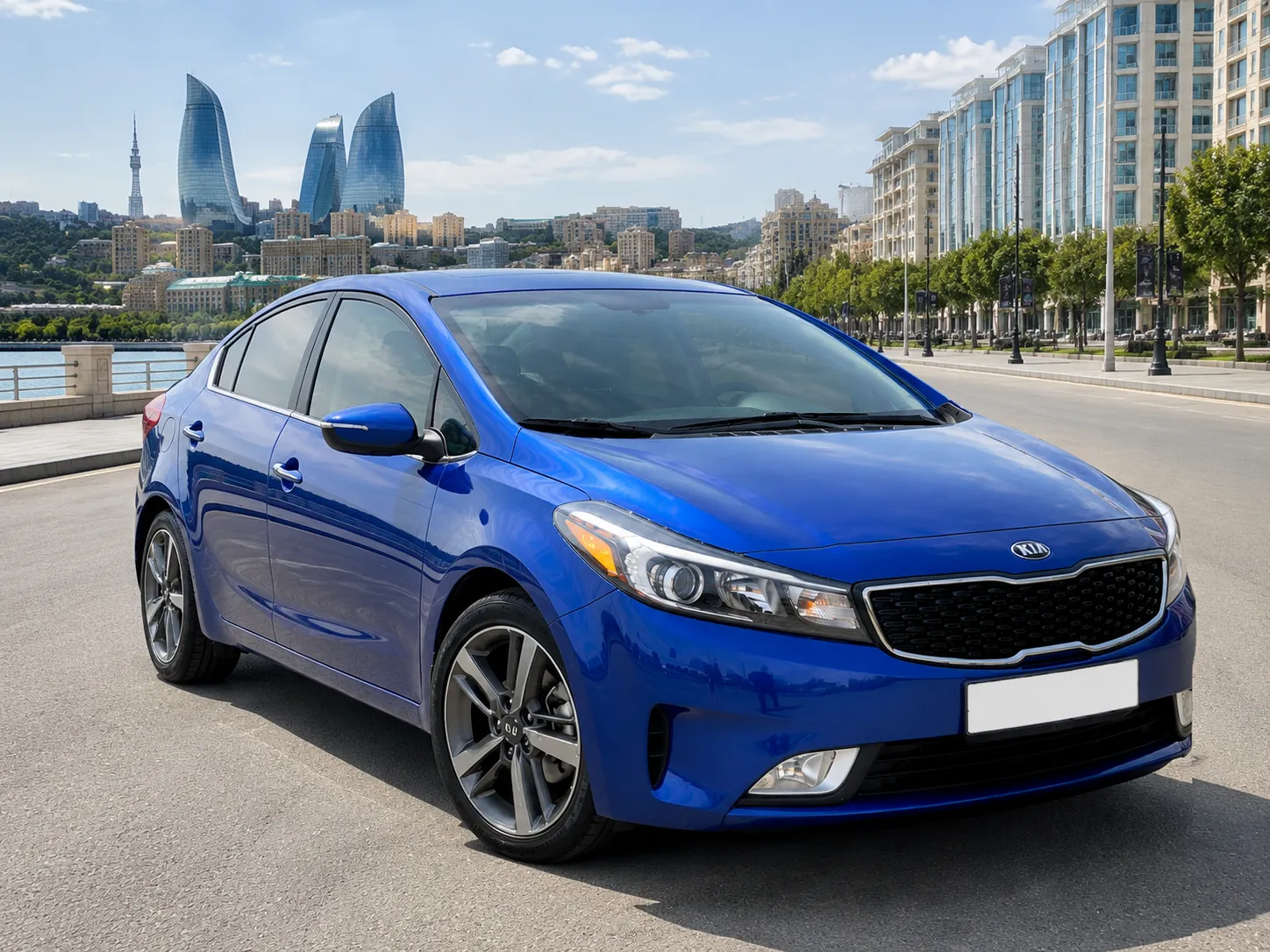 Kia Forte 2018 — gündəlik icarə — Passenger Car Rental