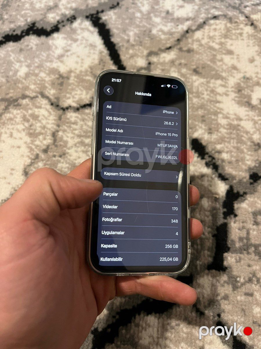 Apple iPhone 15 Pro Natural Titanium 256GB/8GB — Smartfonlar, Bakı (2)