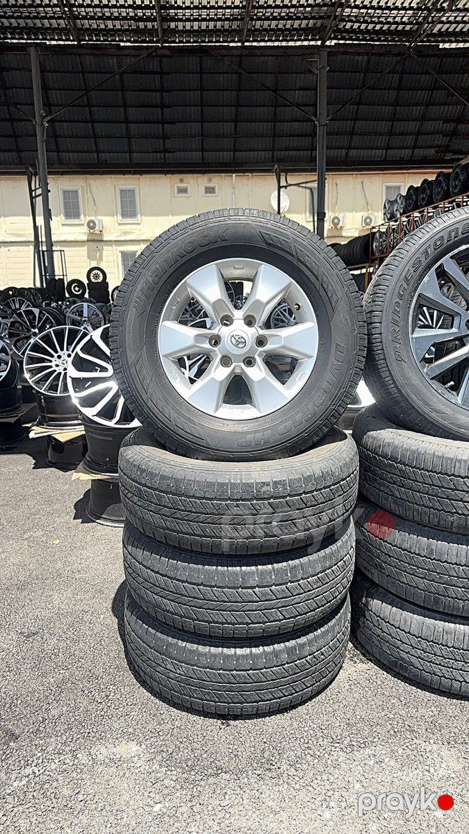 Toyota Prado təkərləri R17 — Ehtiyat hissələri və aksesuarlar, Bakı (11)