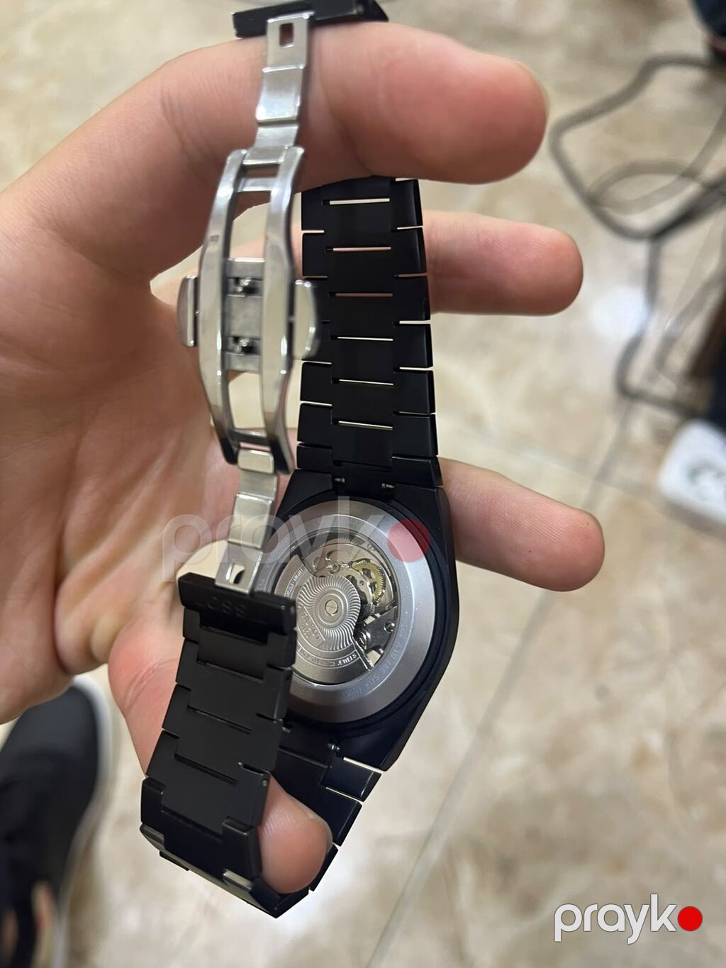 Tissot avtomatik qol saatı – tam qara dizayn - Brend: Tissot — Qol saatları, Bakı (2)
