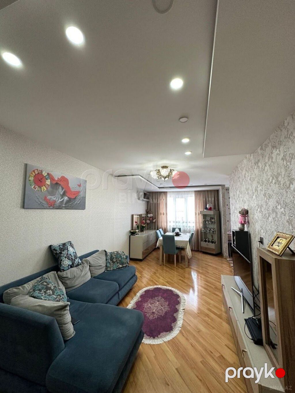 3 otaqlı, Yeni tikili, 101 kv. m — Mənzil, Bakı (2)