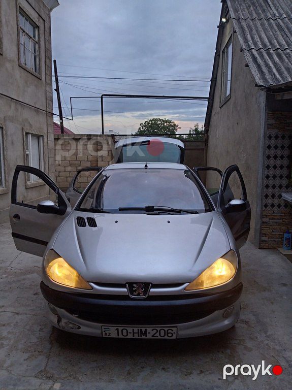 Peugeot 206, 1.6 L, 2002 il, 237 580 km — Avtomobillər, Bakı (6)
