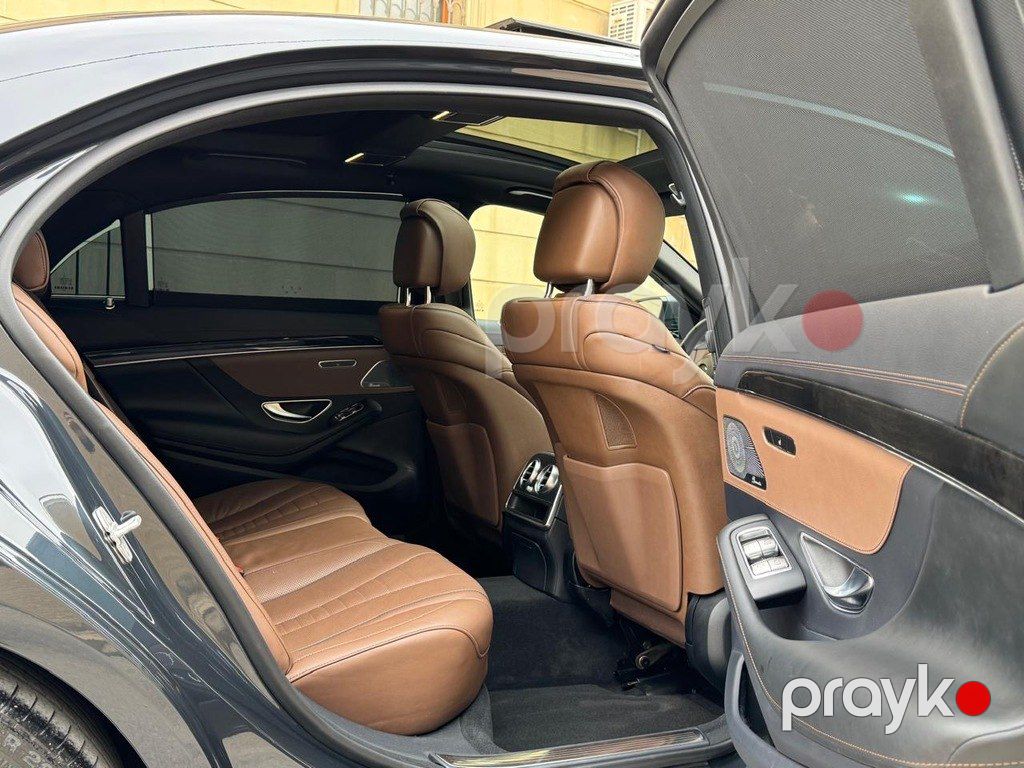 Mercedes S 400 d, 2.9 L, 2017 il, 122 000 km — Avtomobillər, Bakı (10)