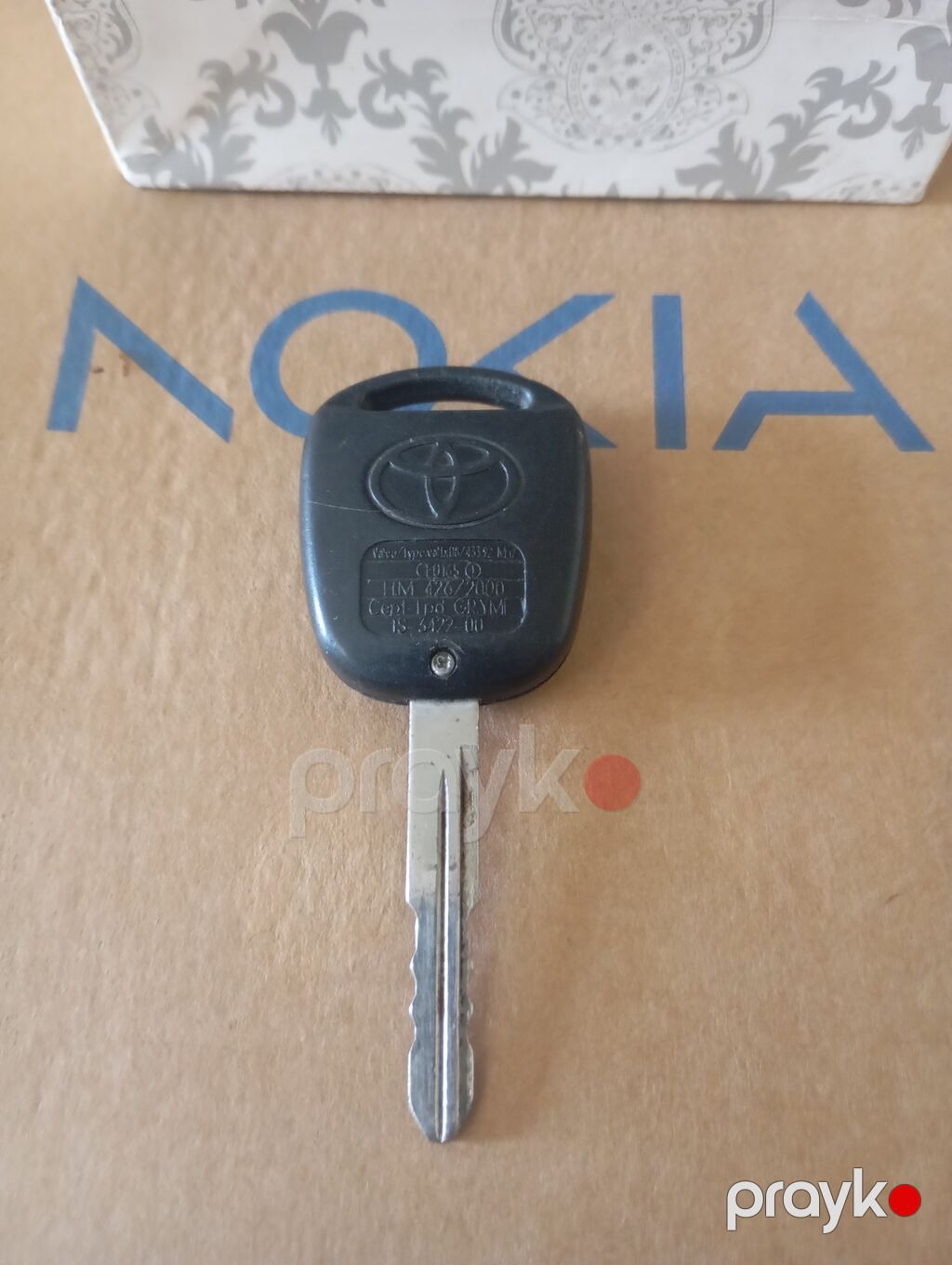 Toyota uzaqdan idarəetməli avtomobil açarı - Marka/uyğunluq: Toyota — Avtomobil elektrikası, Bakı (2)