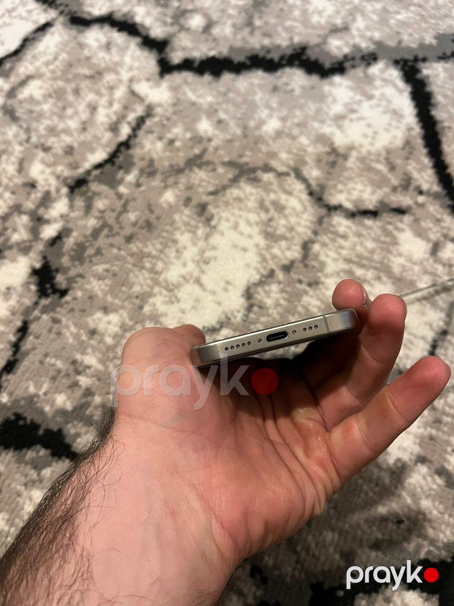 Apple iPhone 15 Pro Natural Titanium 256GB/8GB — Smartfonlar, Bakı (5)