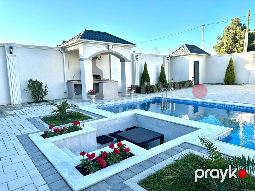 Satılır 5 otaqlı həyət evi/bağ evi 280 m² — Ev, villa, Bakı (3)