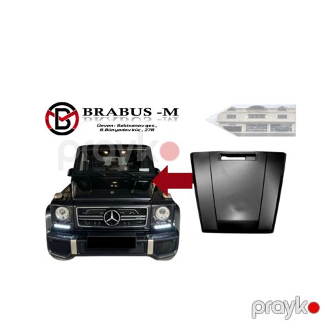 "Mercedes W463" kapotu — Bakı