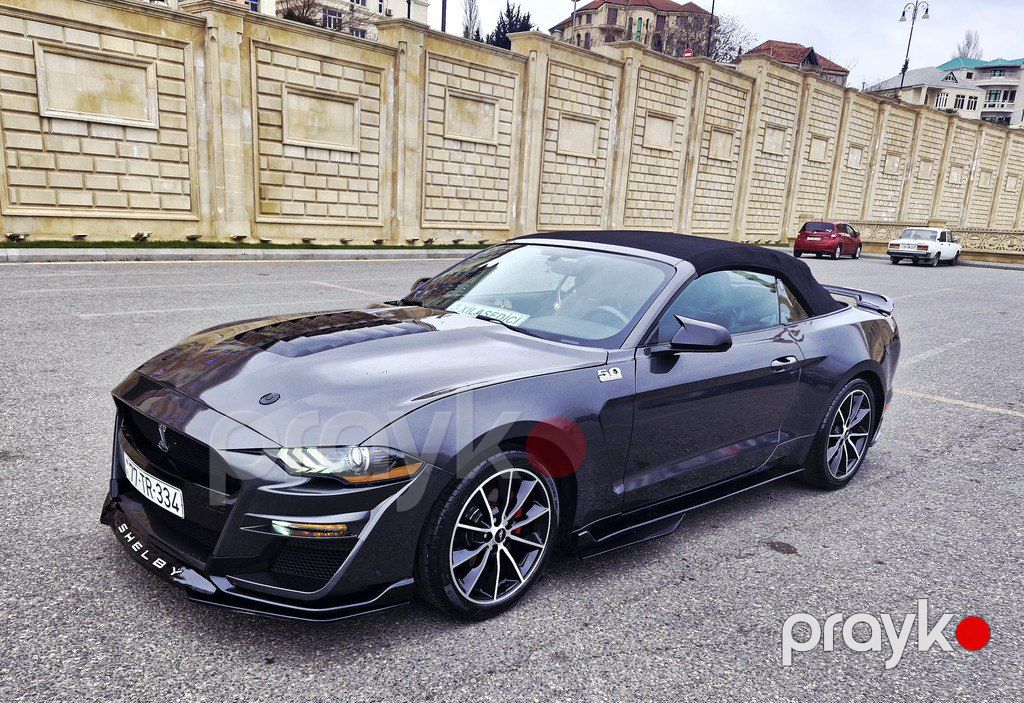 Ford Mustang, 2.3 L, 2019 il, 131 000 km — Avtomobillər, Bakı (6)