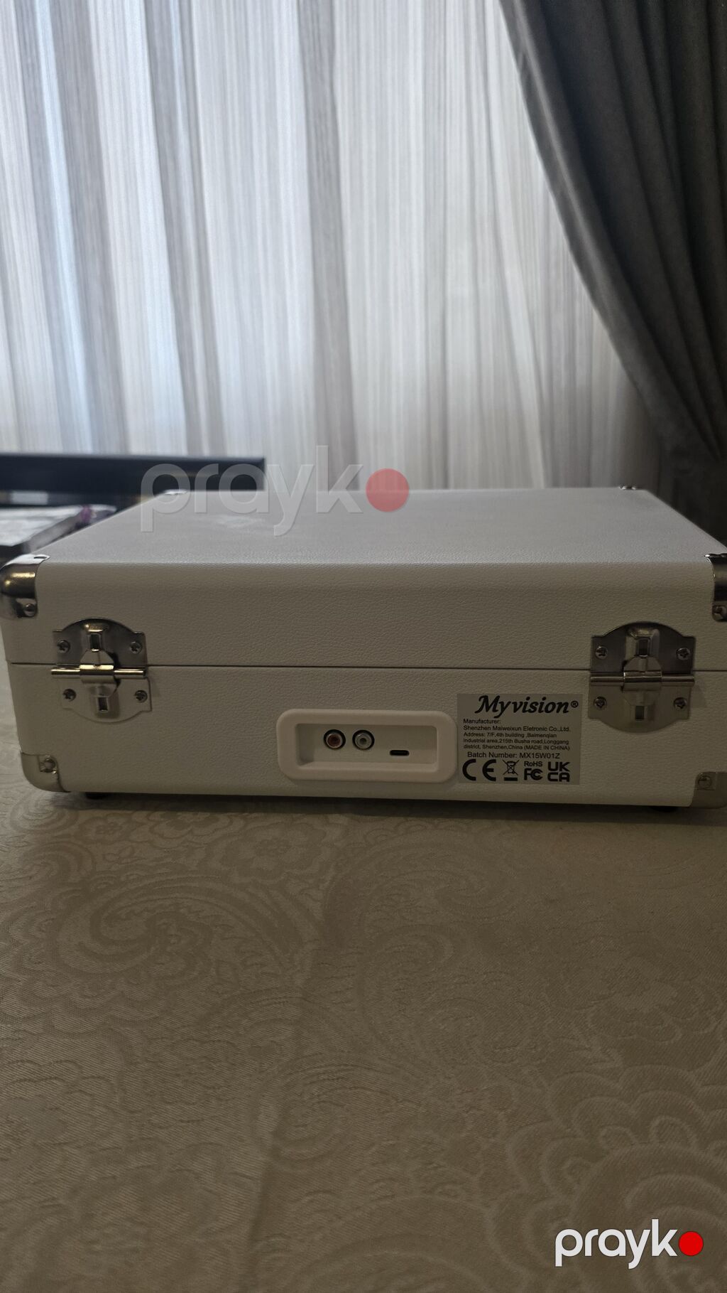 MyVision brendli portativ vinil pleyer (çəkmə çamadan dizaynı) — Vinil proqreslər və aksesuarlar, Bakı (6)