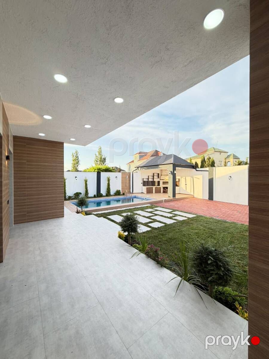 Satılır 4 otaqlı həyət evi/bağ evi 160 m² — Ev, villa, Bakı (3)