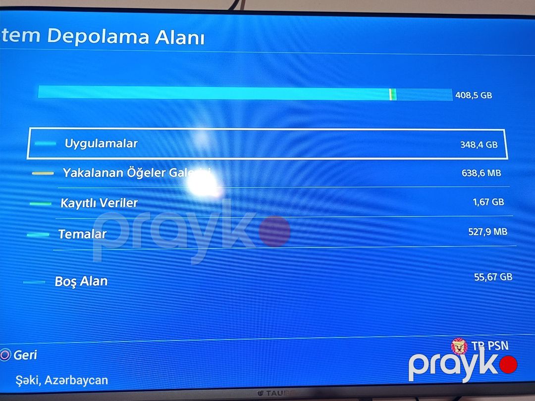 PS4 Slim 500GB — Oyunlar, konsollər və proqramlar, Şəki (8)