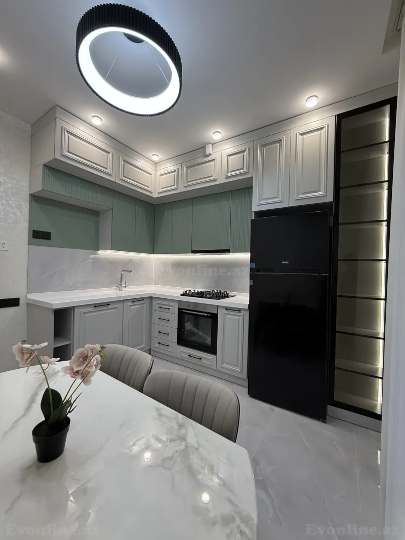 Satılır 3 otaqlı Mənzil Yeni tikili 90 m² Bakı, Xətai r., Həzi Aslanov m., Əhmədli — Mənzil, Bakı (7)