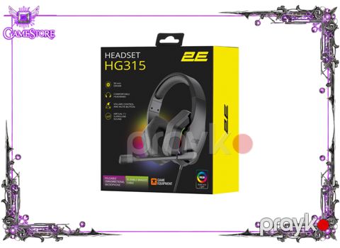 Qulaqlıq "2E Gamıng Headset HG315 RGB USB 7.1 Black" — Bakı