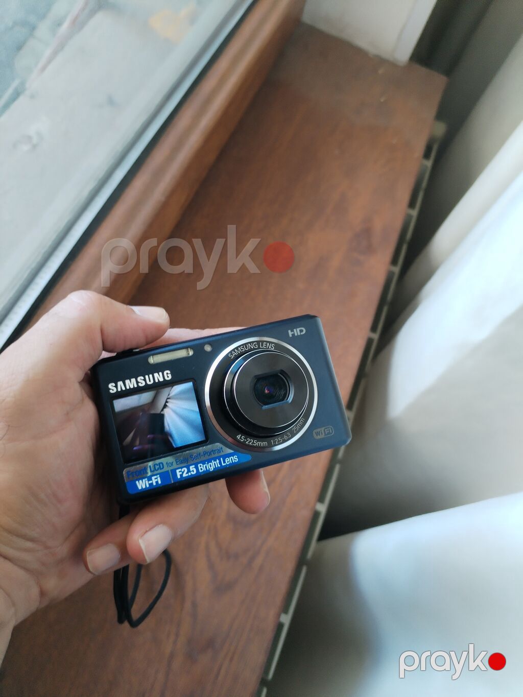 Samsung DV 150 f 16.2 Megapixel reqemsal fotoaparati esas ekrani sinib — Fotoaparat, Bakı (4)