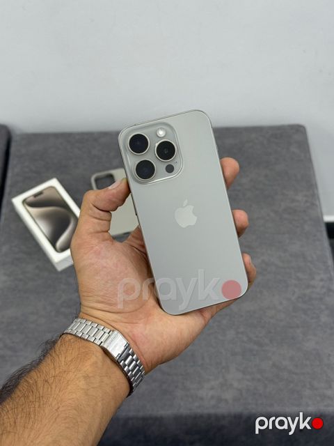 Apple iPhone 15 Pro Natural Titanium 128GB/8GB — Bakı
