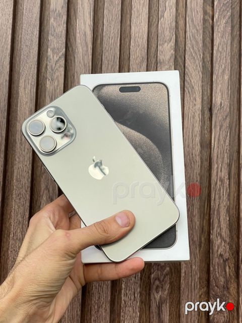 Apple iPhone 15 Pro Max Natural Titanium 512GB/8GB — Bakı