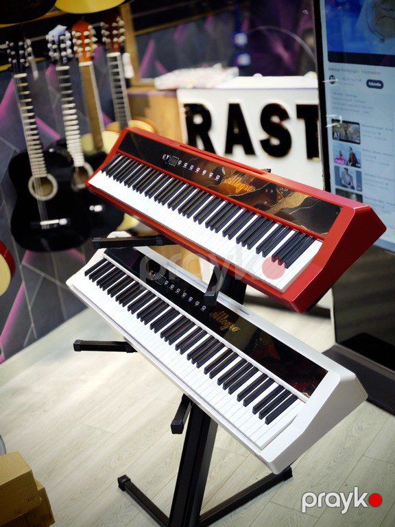 Elektro piano "Allegro, AG -5188 White Folding Piano" — Musiqiə alətləri, Bakı (7)