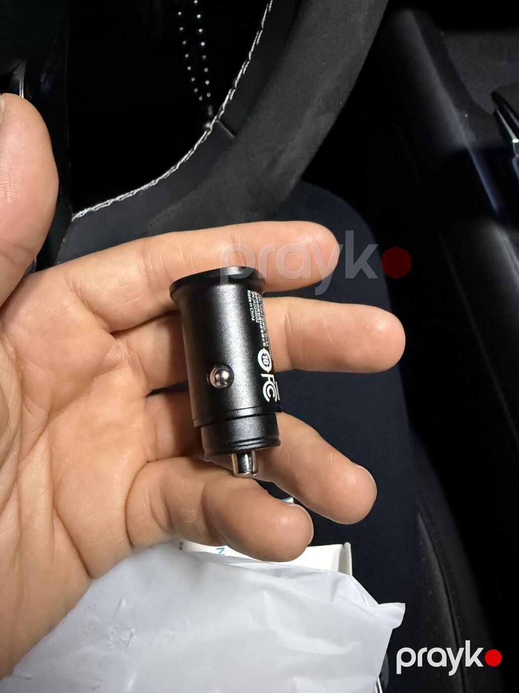 Baseus avtomobil şarj adapteri – model BS-C15C - Şəkil: siqaret — Şarj cihazları, Masazır (2)