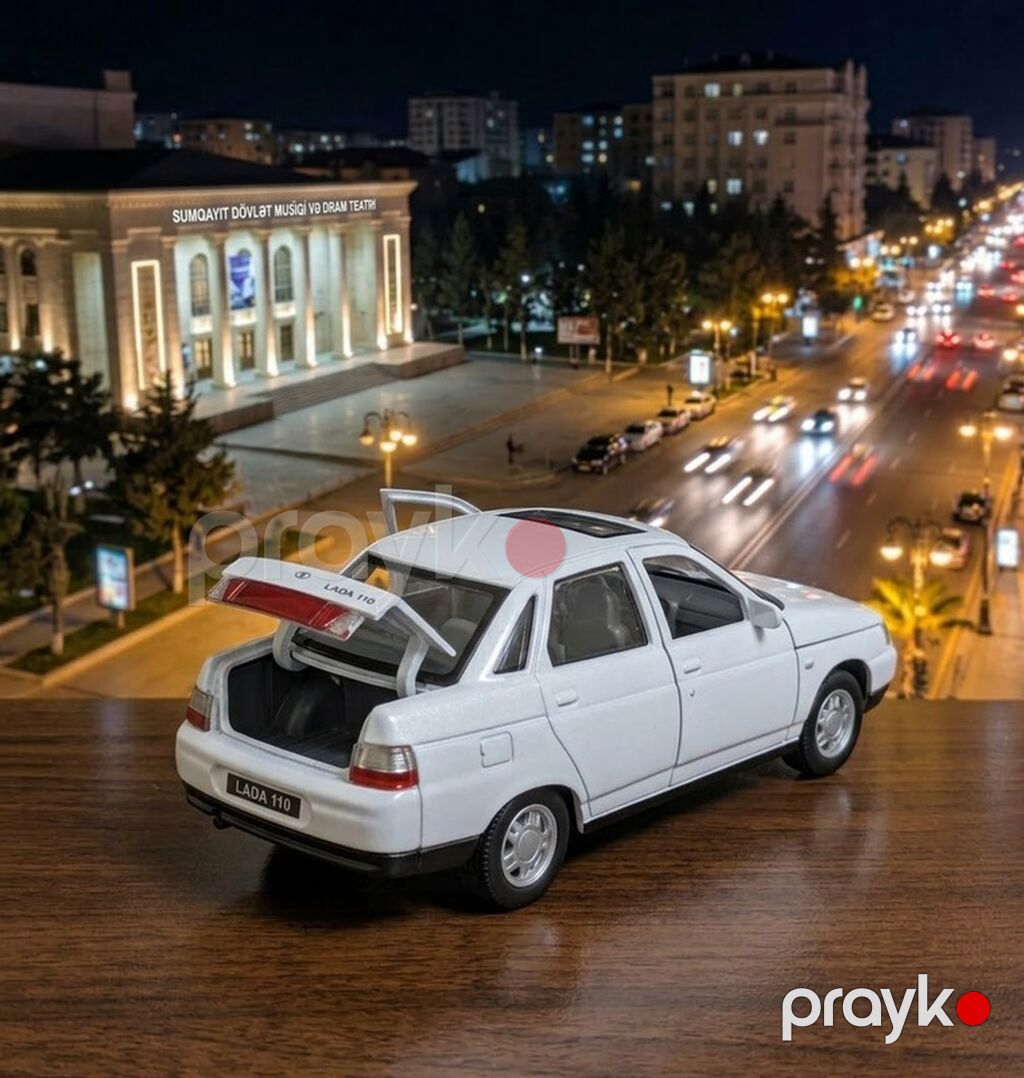 Lada 110/2110 miqyaslı kolleksiya modeli - Material: yüksək — Modellar, Bakı (7)