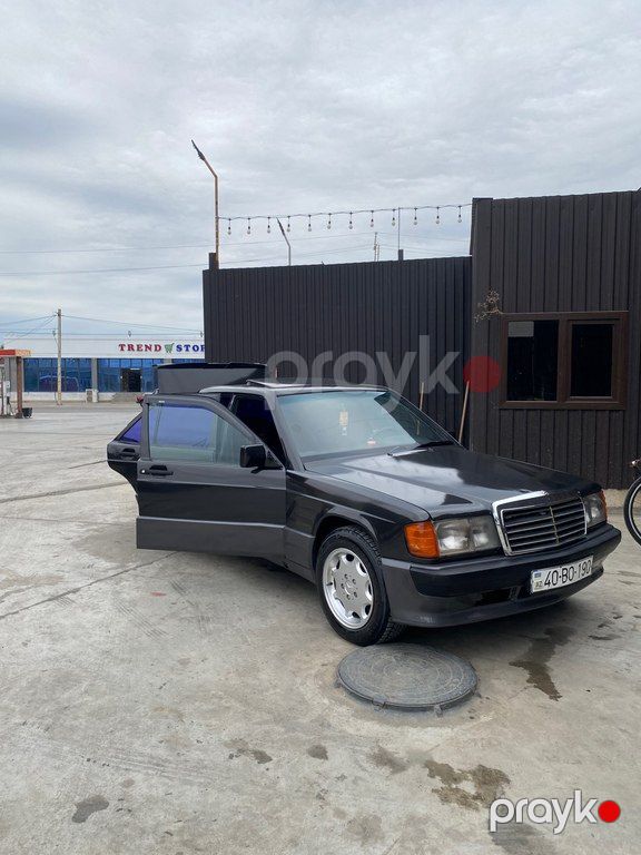 Mercedes 190, 1.8 L, 1991 il, 412 213 km — Avtomobillər, Cəlilabad (11)