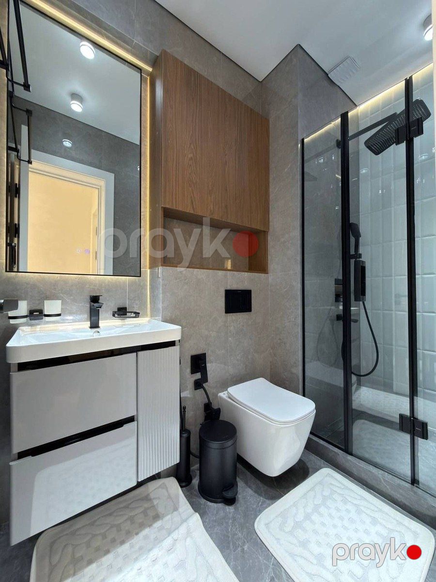 İcarəyə verilir 3 otaqlı yeni tikili 125 m² — Mənzil, Bakı (9)
