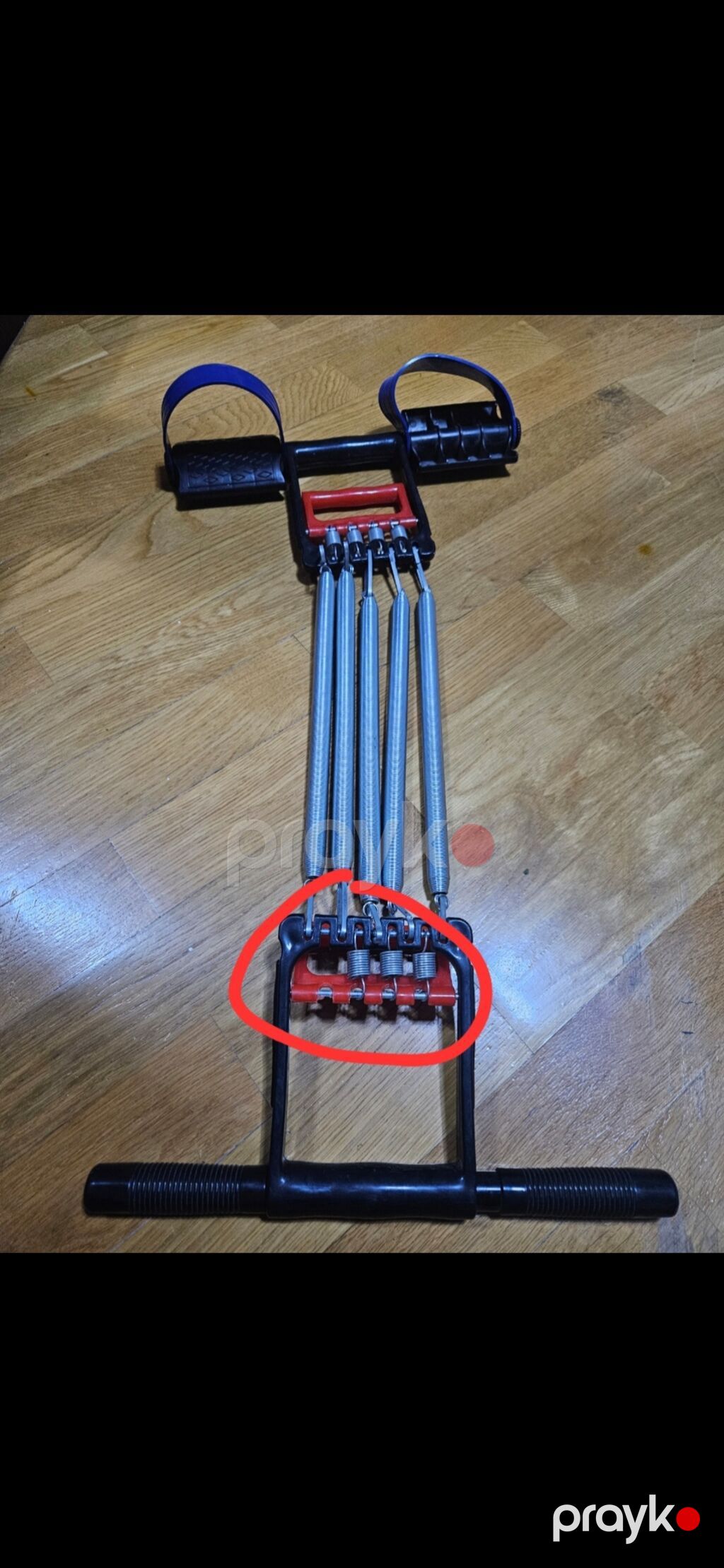 Yaylı pedal rezin ekspander (evdə fitnes üçün). elmler — Fitness və yoqa, Masazır (4)