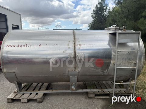 Paslanmayan poladdan böyük həcmli maye saxlama çəni - Material — İsmayıllı