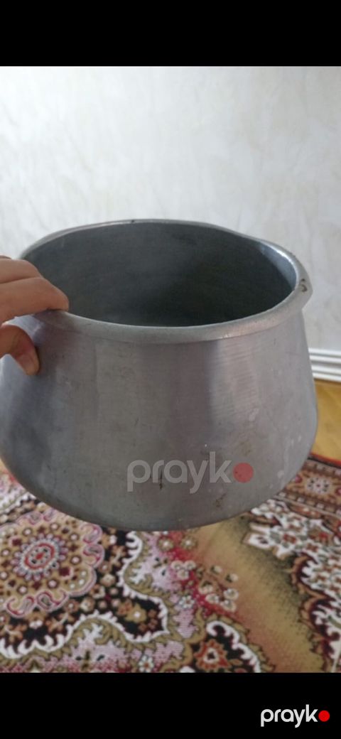 Qədimi Alüminium qazan klassik geniş boğazlı model.elmler — Masazır
