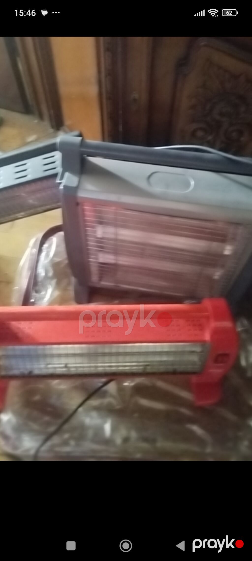 Elektrik qızdırıcılar – halogen/infraqırmızı tip - Şəkillərdəki kimi — Isıtıcılar və isı ventilatorları, Bakı (2)