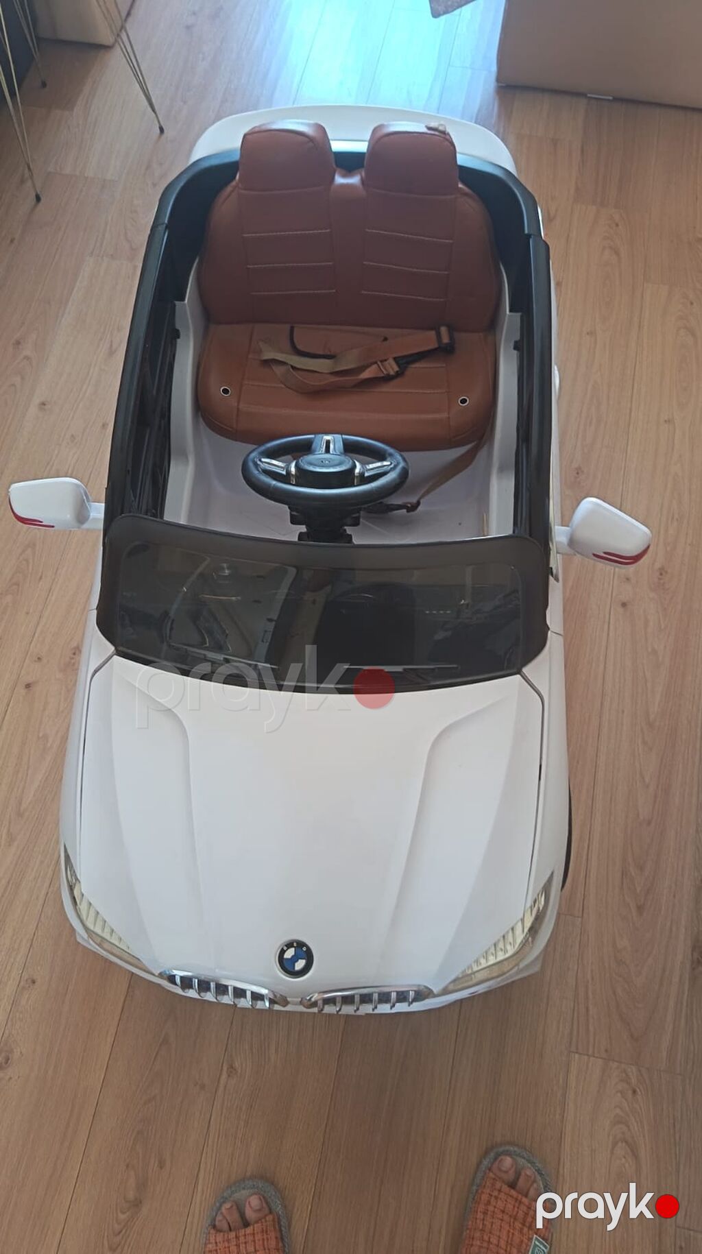 Uşaq üçün avtomobil – BMW üslublu, nömrə HJ-1588, arxa hissədə “X5 M” — Uşaq avtomobilləri, Bakı (3)