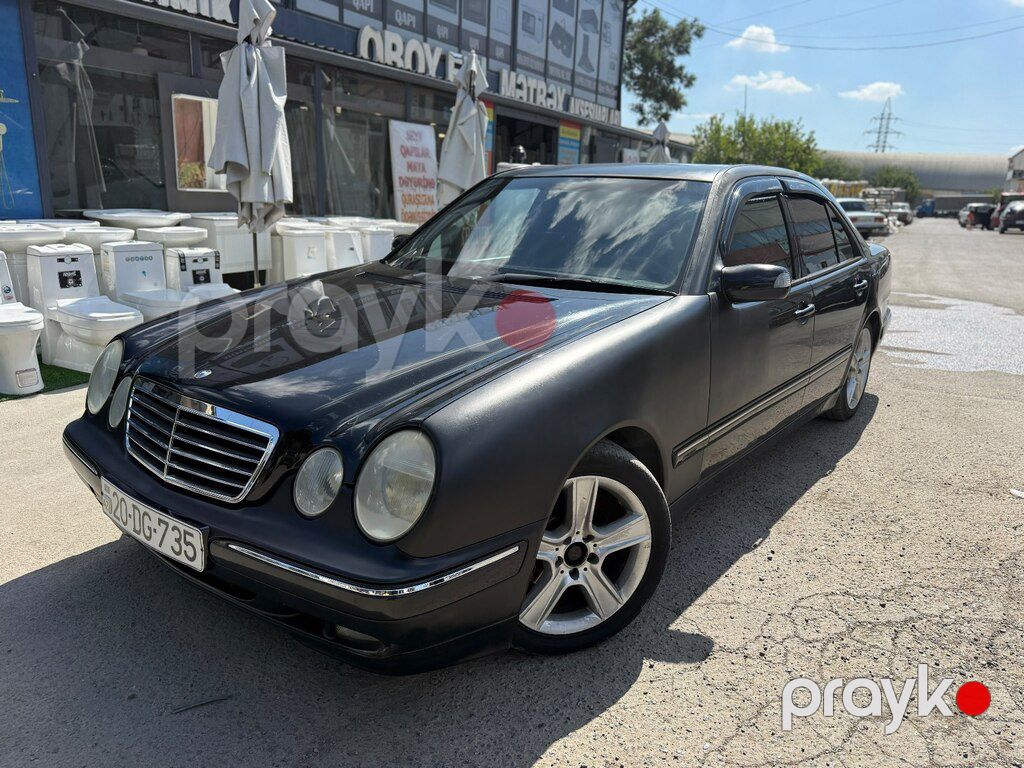 Mercedes E 200, 2.0 L, 1999 il, 436 000 km — Avtomobillər, Gəncə (2)