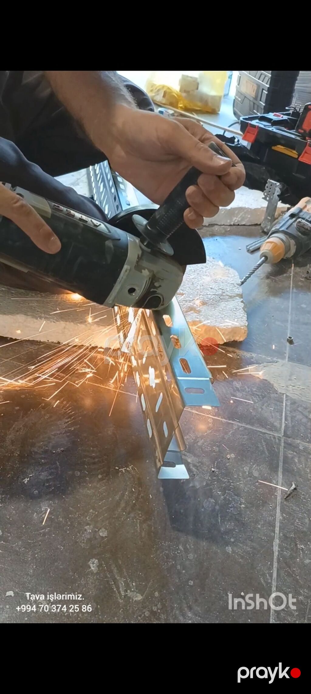 Kabel tavası (kabel kanalı) montaj və quraşdırma xidməti - Asma — Elektrikçi xidmətləri, Bakı (4)