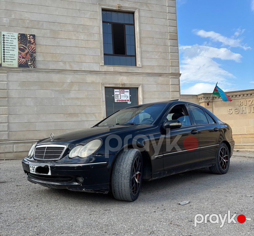 Mercedes C 320, 3.2 L, 2000 il, 247 000 km — Avtomobillər, Bakı (3)