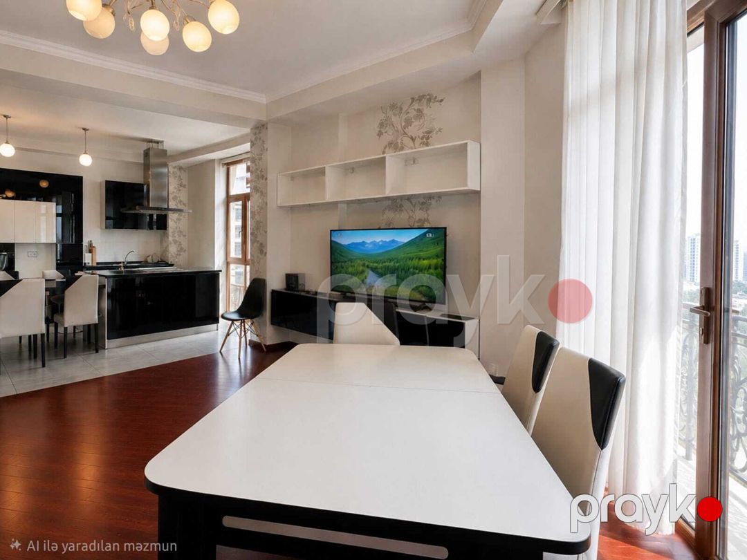 İcarəyə verilir 4 otaqlı yeni tikili 137 m² — Mənzil, Bakı (2)