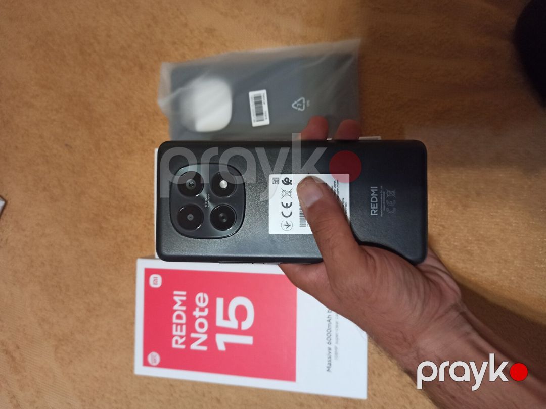 Xiaomi Redmi Note 15 Black 128GB/6GB — Smartfonlar, Bakı (3)