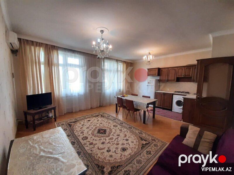 Nərimanov rayonunda 2 otaqlı Yeni tikili Kirayə verilir, 65 m² — Mənzil, Bakı (7)