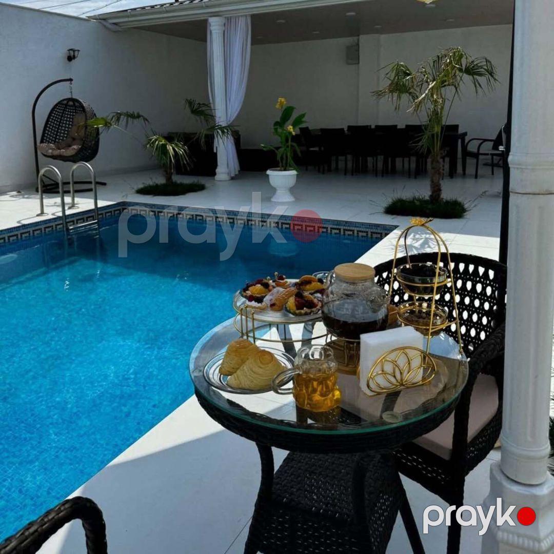 İcarəyə verilir 5 otaqlı həyət evi/bağ evi 400 m² — Ev, villa, Bakı (4)