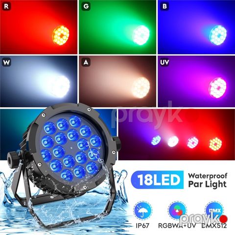 Səhnə işığı LED par 18x15w — Bakı
