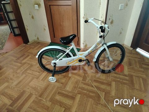 Uşaq velosipedi – Fonte, 20" təkərlər - Rəng: ağ, sarı-qrafik — Bakı