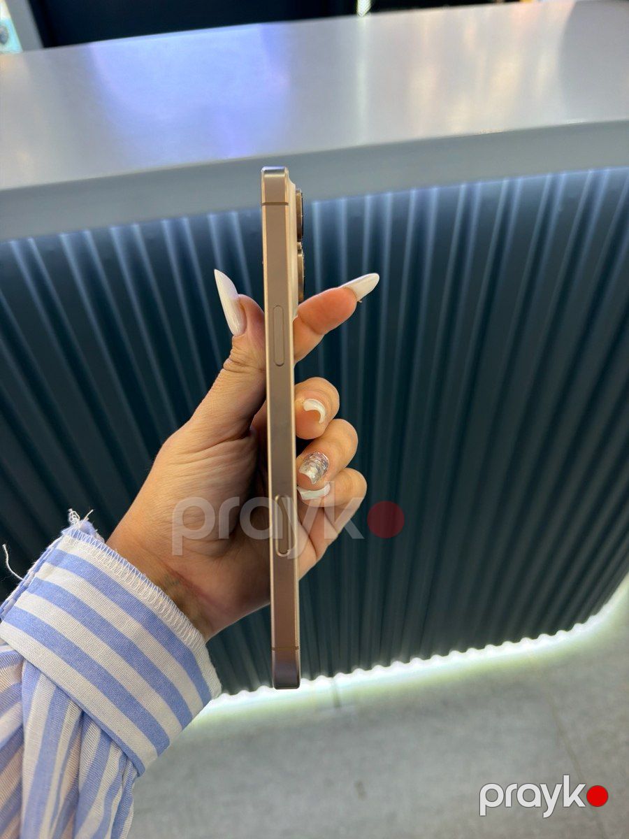 Apple iPhone 16 Pro Max Desert Titanium 256GB/8GB — Smartfonlar, Göyçay (3)