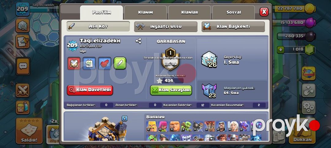 Clash of clans — Oyunlar, konsollər və proqramlar, Qəbələ (2)
