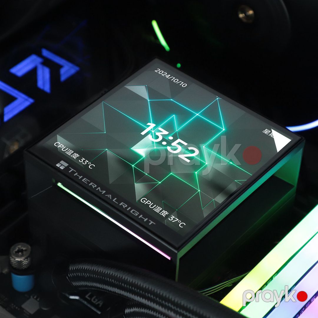 Cooler CPU Thermalright Hyper Vision 360 BK Argb — Kompüterlər və noutbuklar, Bakı (5)