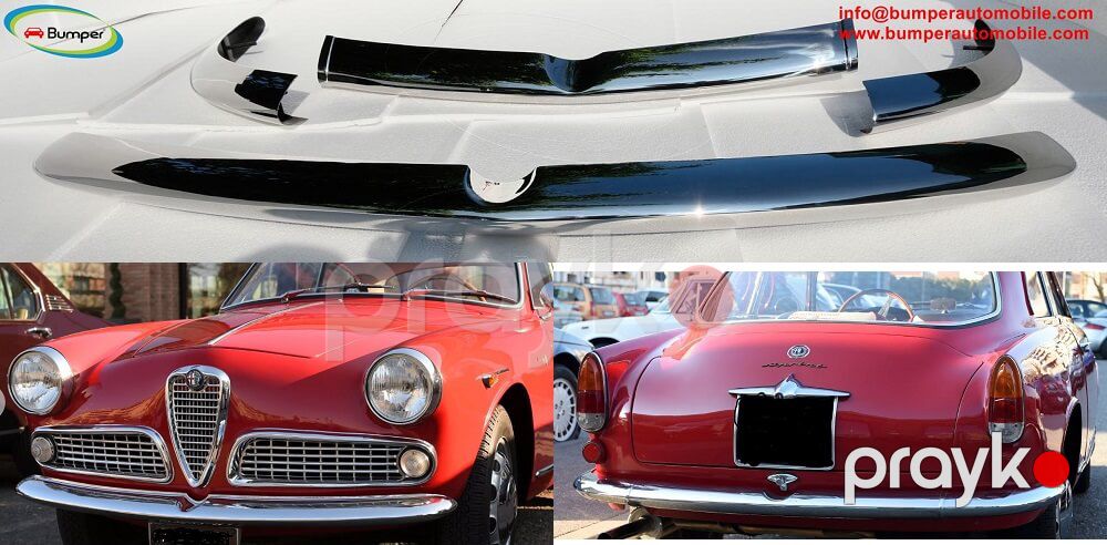 Alfa Romeo Giulietta Sprint 750 və 101 (1954–1962) üçün xrom buferlar — Aksesuarlar, Bakı