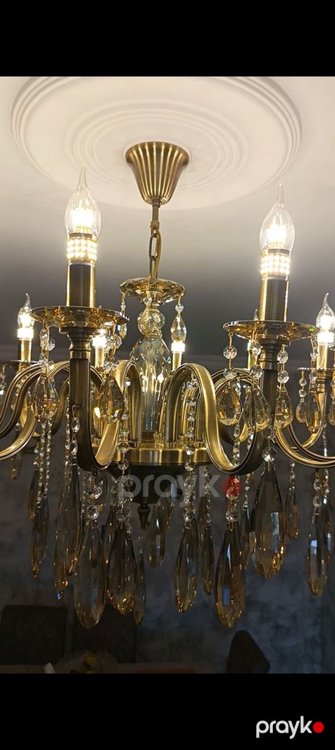 Çılçıraq, 10 və daha çox lampa, Metal — Bakı