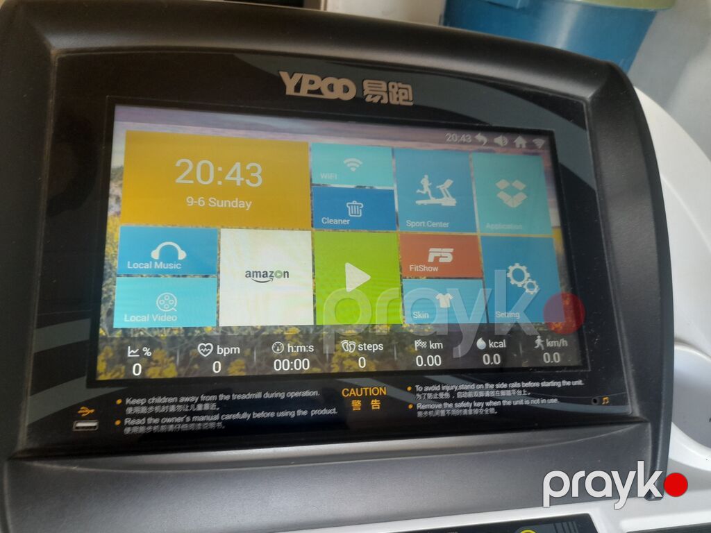 YPoo qaçış trenajoru – geniş funksiyalı, sensor ekranlı — Koşu simulyatorları, Bakı (6)