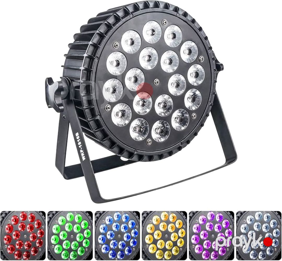 Səhnə işığı LED par 18x15w — Musiqiə alətləri, Bakı (2)