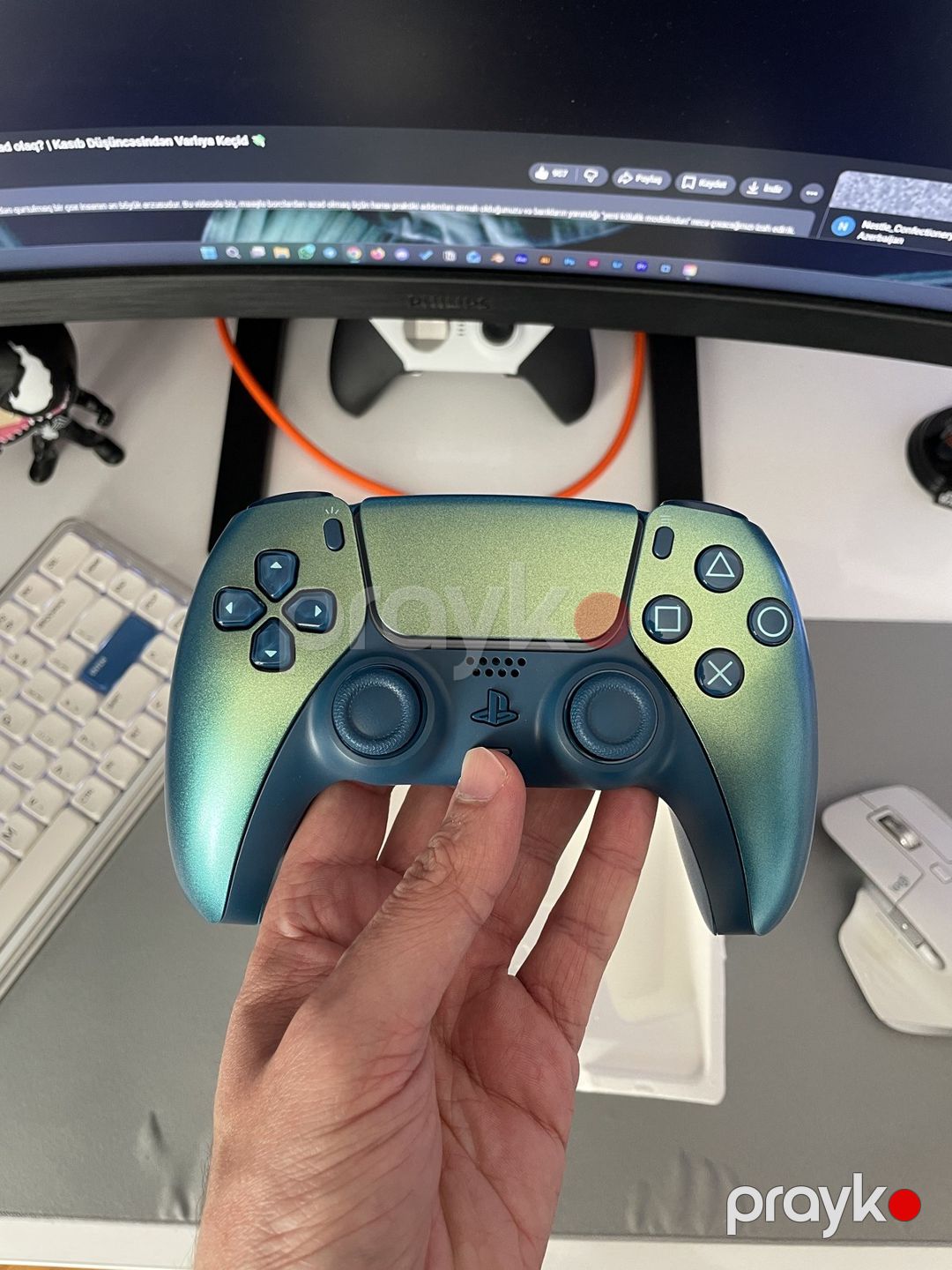 PlayStation 5 DualSense Chroma Teal oyun pultu — Oyunlar, konsollər və proqramlar, Bakı (3)